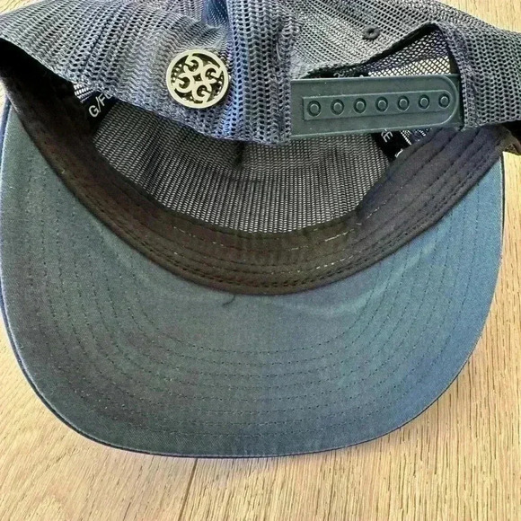 G/fore Can't Break 80 Trucker Snapback Hat - Navy - Picture 4 of 4